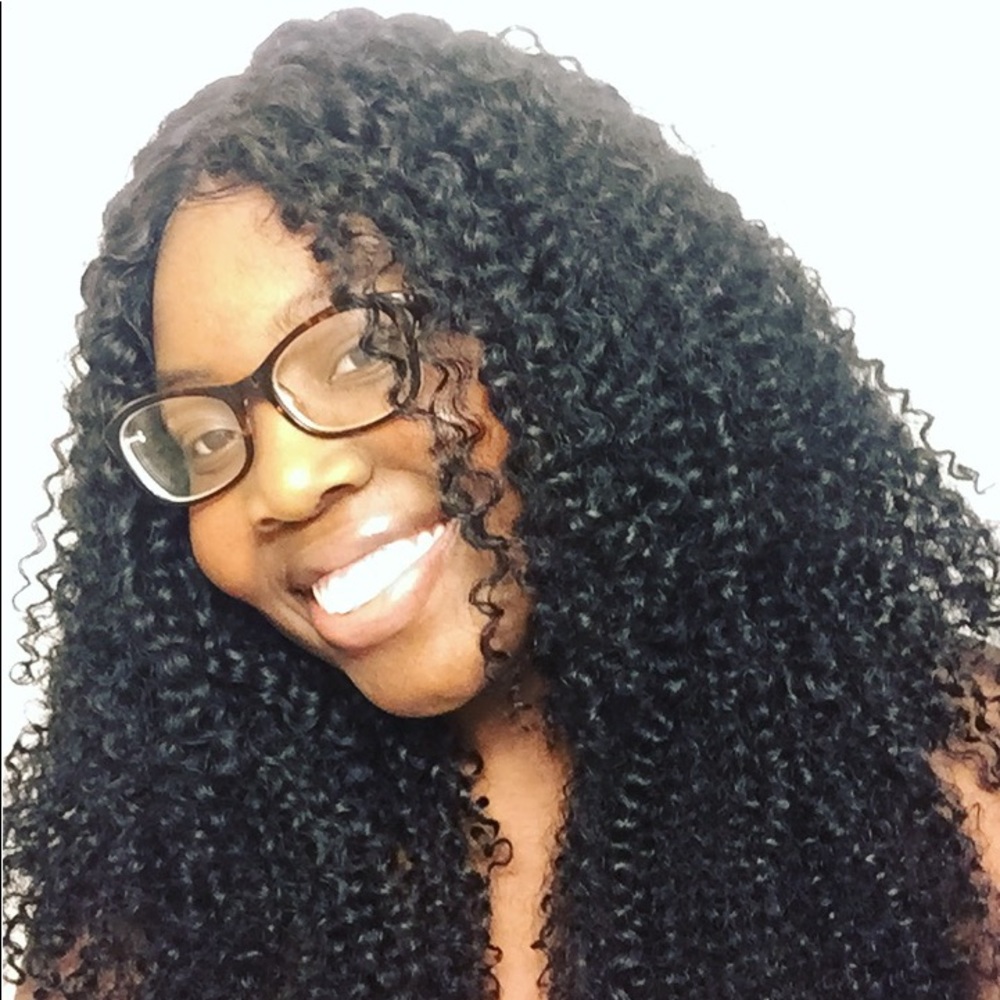 22' Mongolian kinky curly unit